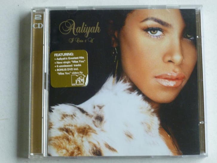 Aaliyah - I care 4 U (CD + DVD), Cd's en Dvd's, Cd's | Pop, Zo goed als nieuw, Ophalen of Verzenden