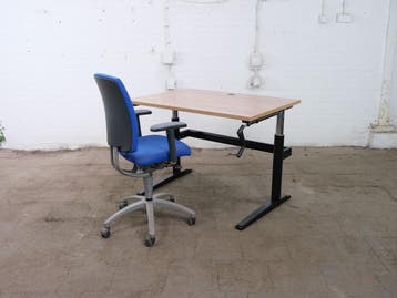 Mibra bureau havanna blad zwart frame slinger verstelbaar, Overige typen, Gebruikt, Verzenden, Overige merken