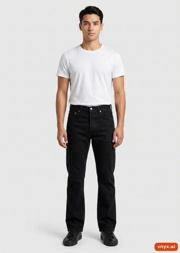 Levis Jeans Heren maat WW22 / L26 Zwart Vintage, Ophalen of Verzenden, Nieuw, Levi's
