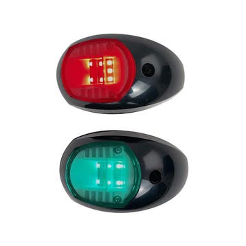 Bakboord en Stuurboord LED Navigatieverlichting set, zwart, Ophalen of Verzenden, Nieuw