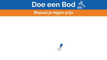 Bieden: Blue Insulated Ring Terminal 2.5mm2 M8 Stud - Marin, Ophalen of Verzenden, Nieuw, Elektra en Verlichting, Zeilboot of Motorboot