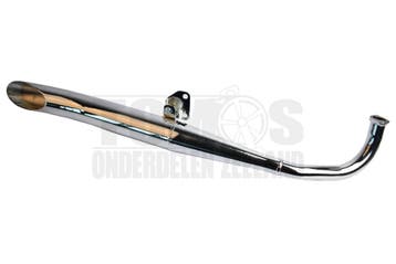 Tomos Uitlaat 22mm Jamarcol sidepipe chroom Euro1 / Euro2..., Ophalen of Verzenden, Nieuw, Polini