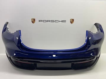 Porsche Taycan Turbo S achterbumper/carbon/onderspoiler, Ophalen, Gebruikt, Porsche, Achter