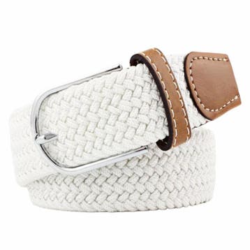 Fako Fashion - Elastische Riem - Canvas - Gevlochten - 105cm, Kleding | Dames, Riemen en Ceinturen, Verzenden, Nieuw