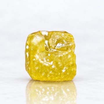 Cubic Levendig Geel Diamant • Geen minimumprijs • Zeldzame