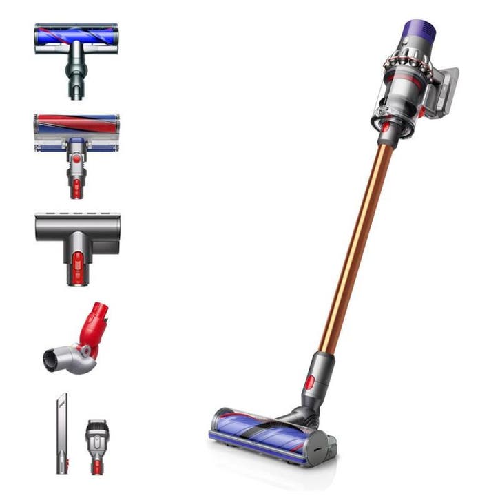 Dyson Cyclone V10 Absolute Stofzuiger - Nikkel/Koper, Witgoed en Apparatuur, Stofzuigers, Ophalen of Verzenden
