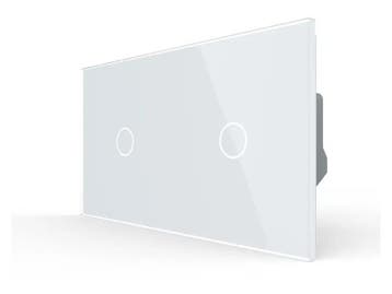 Livolo Touch LED Dimmer – Wit | 1+1 | Smart Schakelaar, Ophalen of Verzenden, Nieuw, Schakelaar