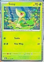 Snivy 001/086 Poster Holo Black Bolt, Ophalen of Verzenden, Nieuw, Losse kaart, Foil