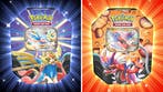 Slashing Legends Tin Koraidon-Zacian — koraidon, Ophalen of Verzenden, Nieuw, Losse kaart, Foil