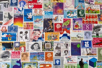 Postzegel ansichtkaarten voor o.a. Postcrossing met korting, Verzenden, Ongelopen