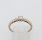 Zonder minimumprijs - Ring - 18 karaat Witgoud Diamant, Sieraden, Tassen en Uiterlijk, Ringen, Nieuw