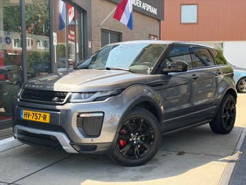 Land Rover Range Rover Evoque 2.0 TD4 4WD AUT 2016 Grijs, Auto's, Leder en Stof, Origineel Nederlands, Diesel, Airbags