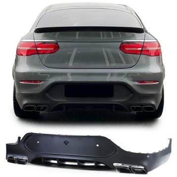 Diffusor Mercedes GLC C253 COUPE (2015-..) GLC63 Uitlaat, Ophalen of Verzenden, Nieuw