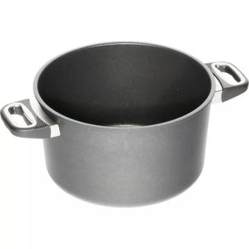 AMT Gastroguss Grote gietaluminium pan – 6,5 liter – Ø, Ophalen of Verzenden, Nieuw, Rvs