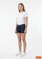 SUKI Korte broeken Dames maat 25 Donkerblauw Vintage, Kleding | Dames, Ophalen of Verzenden, Nieuw