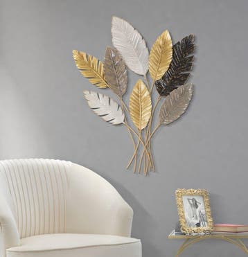 WANDDECORATIE PALMY CM 73X6X93, Ophalen of Verzenden, Nieuw