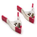 Veerklem | Toolland | 5 cm | 2 stuks (Metaal), Verzenden, Nieuw