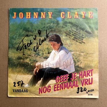 Johnny Claye – Geef Je Hart Nog Eenmaal Vrij / Vandaag (1-7, Cd's en Dvd's, Vinyl Singles, Ophalen of Verzenden, Nieuw in verpakking