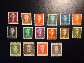 Nederlandse Antillen 1950/1950 - Koningin Juliana - Nvph 218, Gestempeld