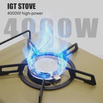 WESTTUNE IGT Gasfornuis 4000W - Draagbare Krachtige Camping, Verzenden, Nieuw