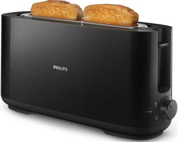 Philips Daily HD2590/90 - Broodrooster - Zwart ( verpakki..., Verzenden, Nieuw