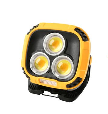 LED werkplaats lamp - 3 LED - 3000 Lumen - Oplaadbaar, Ophalen of Verzenden, Nieuw