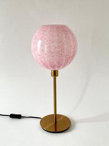 La Murrina - Tafellamp - Roze tulp - Muranoglas