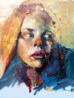 Peppe Aveni - Impression 6o, Antiek en Kunst