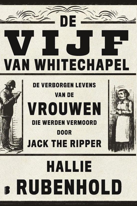 9789049203177 De vijf van Whitechapel Hallie Rubenhold, Boeken, Biografieën, Nieuw, Verzenden