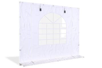 Partytent zijwand PVC  | 3 meter | 220cm hoog | Wit, Ophalen of Verzenden, Nieuw, Zeil