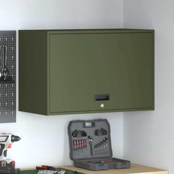 vidaXL Wandkast voor Garage Olijfgroen 80 x 40 x 53 cm, Huis en Inrichting, Verzenden, Nieuw