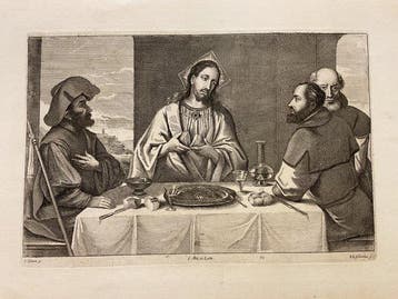 Peter Van Lisebetten, after Titian (XVIII) - Il cenacolo