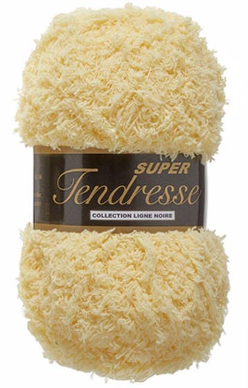 Lammy Yarns Super Tendresse - 510 Lichtgeel - Fantasiegare, Ophalen of Verzenden, Nieuw