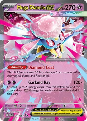 Mega Diancie ex (PFL 041), Ophalen of Verzenden, Nieuw