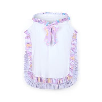 A’dee Rosie ice cream print poncho (Bright White) - S, Ophalen of Verzenden, Nieuw