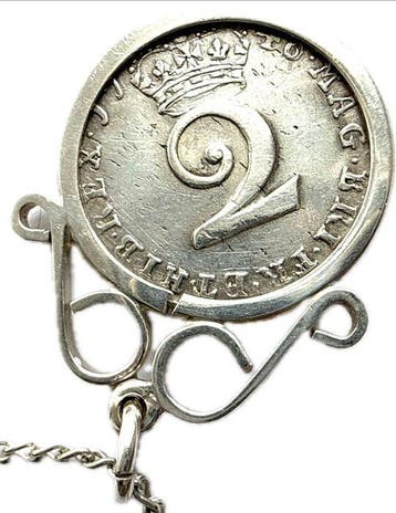 Koninkrijk Groot-Brittannië. George II. 2 Pence 1740