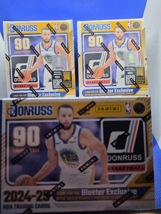 2024/25 Panini Donruss Nba Blaster Box - 3 Sealed box -, Verzamelen, Stickers