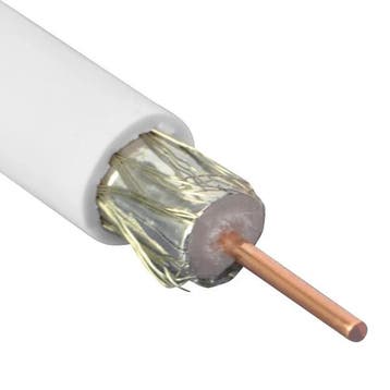 BEDEA TELASS 100 Coaxkabel 75 Ohm – 100 Meter – Wit, Verzenden, Nieuw