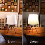 Tafellamp - Bureaulamp - Tafellamp slaapkamer - Wit - Aigost, Huis en Inrichting, Lampen | Tafellampen, Verzenden, Zo goed als nieuw