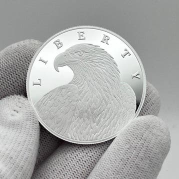 Verenigde Crypto Staten. 1000 Satoshi 2023 – Liberty Eagle –