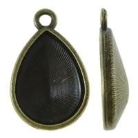 2x Houder duppel: Prachtige Cabochon houder. Binnenzijde:..., Ophalen of Verzenden, Nieuw, Kraal