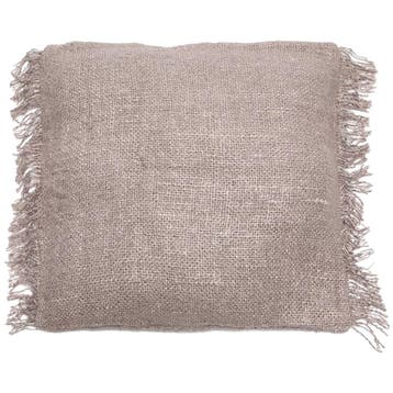 Bazar Bizar De Oh My Gee Kussenhoes - Parel Grijs - 60x60 -, Ophalen of Verzenden, Zo goed als nieuw, Grijs