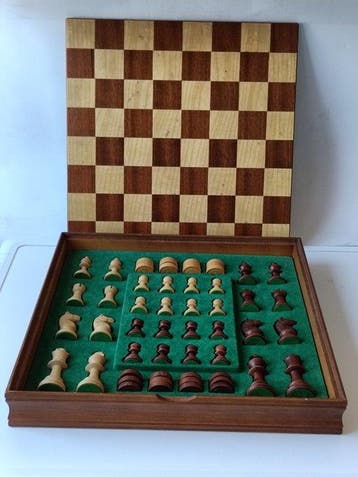 Schaakspel - Hout