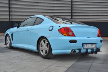Achter Diffuser Hyundai Tiburon MK.2 Facelift (Racing), Ophalen of Verzenden, Nieuw