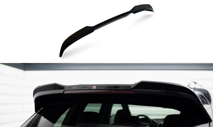 Spoiler Porsche Cayenne FL MK2 Maxton Glans Zwart, Auto-onderdelen, Overige Auto-onderdelen, Ophalen of Verzenden