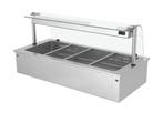 GGM Gastro | Inbouw bain-marie (drop-in) - 1500mm - 2,92 kW, Verzenden, Nieuw in verpakking