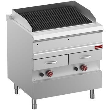 Diamond Stoomgrill | OPTIMA 700 | Gas | Gietijzer Oppervlak, Ophalen of Verzenden, Nieuw in verpakking