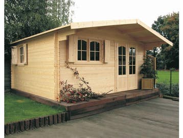 Veiling - Tuinhuis Chambery 478x418 cm, Tuin en Terras, Nieuw