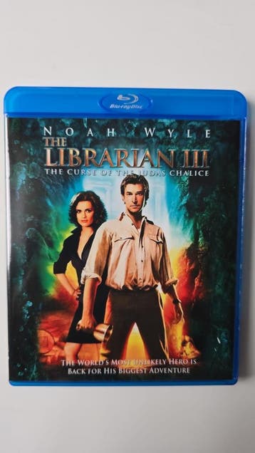 THE LIBRARIAN 3 THE CURSE OF THE JUDAS CHALICE (BLURAY), Verzenden, Gebruikt