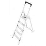 Hailo L40 Aluminium Huishoudtrap / Klustrap 5 treden, Doe-het-zelf en Verbouw, Ladders en Trappen, Verzenden, Nieuw